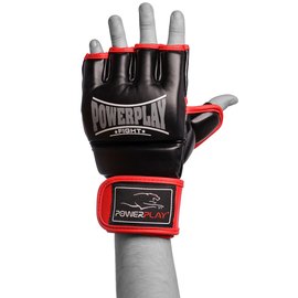 Перчатки для MMA PowerPlay 3058 черно-красные M (PP_3058_M_Black/Red), Вес: 6.2 унций, Размер: M, изображение 3