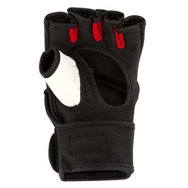 Рукавички для MMA PowerPlay 3075 чорно-білі S (PP_3075_S_Bl / White), Вага: 4.4 унцій, Розмір: S, зображення 2