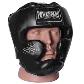 Боксерский шлем PowerPlay 3043 черный M (PP_3043_M_Black), Размер: M