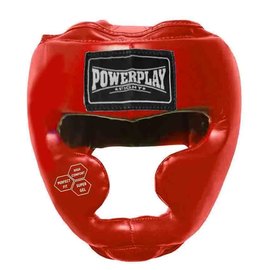Боксерский шлем PowerPlay 3043 красный XL (PP_3043_XL_Red), Размер: XL, изображение 3