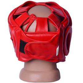 Боксерский шлем PowerPlay 3043 красный L (PP_3043_L_Red), Размер: L, изображение 4