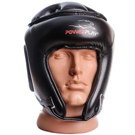 Боксерский шлем PowerPlay 3045 черный S (PP_3045_S_Black), Размер: S