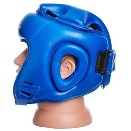 Боксерский шлем PowerPlay 3045 синий XL (PP_3045_XL_Blue), Размер: XL, изображение 4