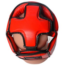 Боксерський шлем PowerPlay 3049 красный M (PP_3049_M_Red), Размер: M, изображение 6