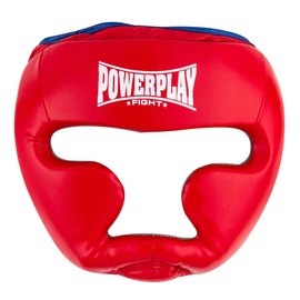Боксерський шлем PowerPlay 3068 PU + Amara красно-синий XS (PP_3068_XS_Red/Blue), Размер: XS, изображение 2