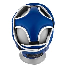 Боксерський шлем PowerPlay 3068 PU + Amara сине-белый S (PP_3068_S_Blue/White), Размер: S, изображение 4