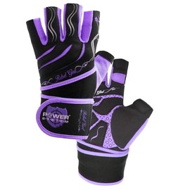 Перчатки для фитнеса Power System PS-2720 Purple L (PS-2720_L_Purple), Размер: L, Цвет: Фиолетовый, изображение 2