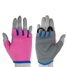 Рукавички для фітнесу PowerPlay 3418 жіночі рожеві M (PP_3418_M_Pink), Розмір: M, Колір: Рожевий, зображення 2