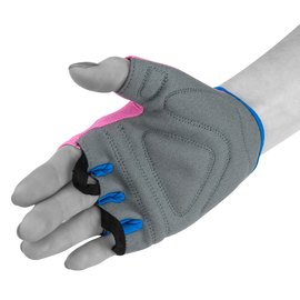 Рукавички для фітнесу PowerPlay 3418 жіночі рожеві S (PP_3418_S_Pink), Розмір: S, Колір: Рожевий, зображення 4