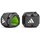 Обтяжувачі на щиколотки/зап'ястя Adidas Performance Ankle чорний/зелений 1 кг (ADWT-12631), Вага одного обважнювача, кг: 1 кг