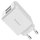 Зарядний пристрій Proda Lightning cable Linshy Pro PD-A22 2USB, 2.1A White (000003911)