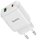 Зарядное устройство Hoco Type-C to Lightning Cable Favor dual port N5 1USB/1Type-C, PD20W/QC3.0, 3A Safety Certified White (000006865), Цвет: White