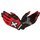 Перчатки для фитнеса MadMax MXG-101 X Gloves Black/Grey/Red S (MXG-101-RED_S), Размер: S