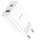 Зарядний пристрій Hoco Type-C to Lightning charger set C97A 1USB/1Type-C, 20W/3A, QC/PD White (000009181)