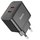 Зарядное устройство Hoco Type-C to Lightning Cable Triumph charger set N29 2Type-C, 35W/3A, PD/QC Black (000009465), Цвет: Black