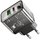 Зарядное устройство Hoco Type-C to Lightning cable dazzling dual-port N34 1USB/1Type-C, 20W/3A, PD/QC Transparent/Black (000009991)
