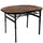 Стол Bo-Camp Woodbine Oval 100x70 cm Black/Wood look (1404185) DAS302783