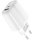 Зарядное устройство Hoco Type-C to Lightning Cable Powerful dual Port charger set N11 1USB/1Type-C, PD/QC, 20W/3A White (000007685)