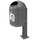 Урна Rud металева оцинкована R2D2 Grey 50 л (700404-G)