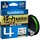 Шнур Shimano Kairiki 4 PE Mantis Green 150m 0.19mm 11.6kg (LDM54TE1819015G), Диаметр, мм: 0.19 мм, Разрывная нагрузка, кг : 11.6