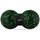 Массажный мяч двойной PowerPlay PP-4352 Epp foam peanut ball 8х16 см черно-зеленый (PP_4352_Green_8*16)