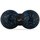 Массажный мяч двойной PowerPlay PP-4352 Epp foam peanut ball 8х16 см черно-синий (PP_4352_Blue_8*16)