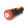 Фонарь ручной Jinyi 1W 300mAh 100 люмен черный/красный (BEJ-8866)