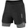 Шорты MMA компрессионные RDX T16 2 в 1 Black/Grey S (MSC-T16BG-S), Цвет: Чёрный, Размер: S