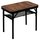 Стол складной Bo-Camp Woodbine 56x34 cm Black/Wood look (1404191)