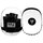 Лапы боксерские Title Boxing Cobra Leather Punch Mitts Black/White (CMPML BK/WH)