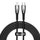 Кабель Baseus Type-C to Lightning Glimmer Series Fast Charging Data Cable 2m, 20W черный (000010114)
