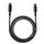 Кабель Baseus Type-C to Lightning Tungsten Gold Fast Charging 2m, 20W, PD черный (CATLWJ-A01)
