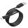 Кабель Borofone Lightning Harmony silicone charging data cable BX55 1m, 2.4A чорний (000007606), Колір: Black