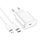 Зарядний пристрій HOCO Type-C to Lightning Fighter single port charger set C109A 1Type-C, 3A/20W, PD White (6942007656665)
