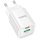 Зарядное устройство HOCO Charm charger C149A 1USB/1Type-C, 30W/3A, PD/QC White (6942007630337)