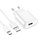Зарядний пристрій HOCO Type-C Cable Fighter single port charger set C109A 1USB, 2.1A/10.5W White (6942007656610)