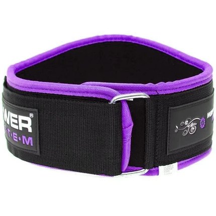 Пояс для тяжелой атлетики Power System PS-3210 (Неопрен) Purple XS (PS-3210_XS_Purple), изображение 2