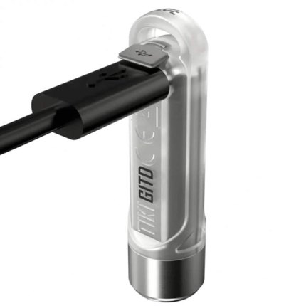 Фонарь-брелок Nitecore TIKI GITD люминесцентный с ультрафиолетом (6-1385_GITD_С), изображение 5