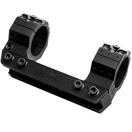 Моноблок BGN ARMO 30 мм 20 МОА Н30 серия M Black (М-30.20.30), Высота основания (ВН), мм: 30, Диаметр колец : 30 мм, Угол наклона: 20 MOA, изображение 7