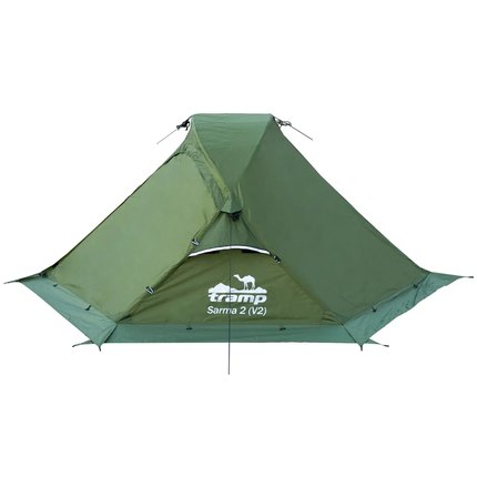 Палатка Tramp Sarma v2 зеленая TRT-030-green, изображение 5