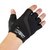 Рукавички для фітнесу PowerPlay 2311 жіночі чорні S (PP_2311_S_Black), Розмір: S, Колір: Чорний, зображення 3