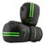 Боксерские перчатки PowerPlay 3016 Черно-зеленые 14 ун (PP_3016_14oz_Black/Green), Вес: 14 унций, изображение 3