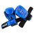 Боксерские перчатки PowerPlay 3017 Синие карбон 8 ун (PP_3017_8oz_Blue), изображение 4