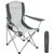 Стілець KingCamp Arms Chairin Steel black / medium grey KC3818, Колір: Сірий, зображення 2
