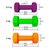 Гантель PowerPlay 4125 виниловая 2.5 кг фиолетовая (PP_4125_2.5kg), Вес: 2.5 кг, изображение 3