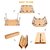 Складной стол KingCamp 4-Folding Bamboo Table L bamboo KC2006 , изображение 6