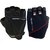Рукавички для фітнесу PowerPlay 9076 чорні M (PP_9076_M_Black), Розмір: M, Колір: Чорний