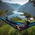 Гамак Sea To Summit Hammock Set Pro Single Blue (STS AHAMSETSBL), Цвет: Голубой, изображение 2
