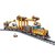 Конструктор ZIPP Toys Поезд DPK32 с рельсами желто-черный (98253)