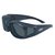 Очки защитные с уплотнителем Global Vision Outfitter Anti-Fog серые (1АУТФ-20), Цвет оправы: Серый, Цвет линз: Серый